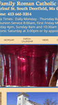 Mobile Screenshot of holyfamilysd.org